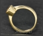 Preview: Ring aus 585 Gelbgold mit 0,99ct Brillant, Si1-2